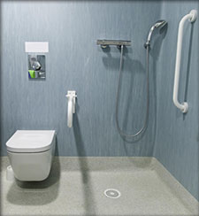 Image of complete elderly bathroom renovation